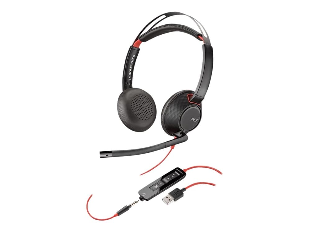 Headset plantronics blackwire c5220 a-duo