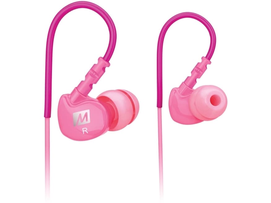 MEE audio M6 headphones - pink