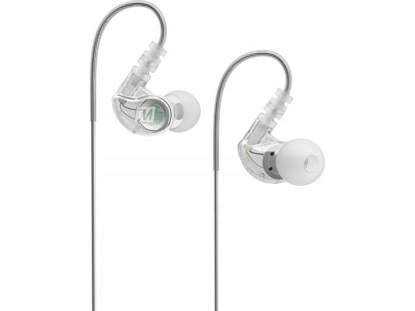 MEE audio M6 headphones Transparent