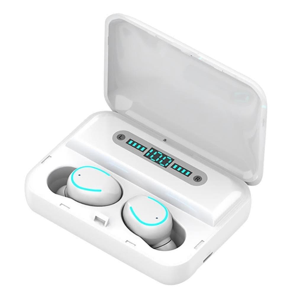 TWS Bluetooth-kuulokkeet, F9-5 - Valkoinen