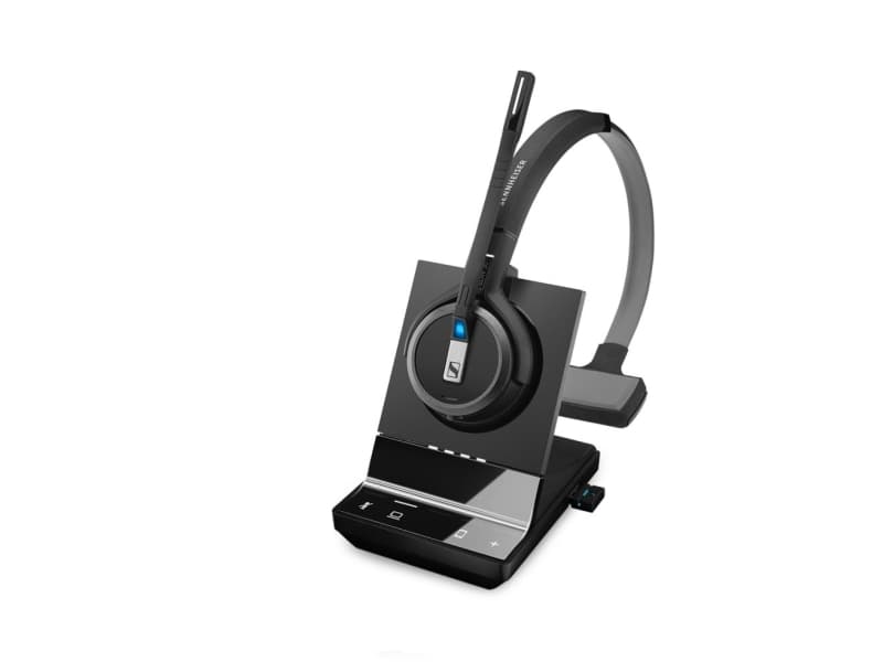 Sennheiser SDW 5034, Hodesett, Hodebånd, Kontor/kundesenter, Svart, Mono, Ekstern kontrollenhet