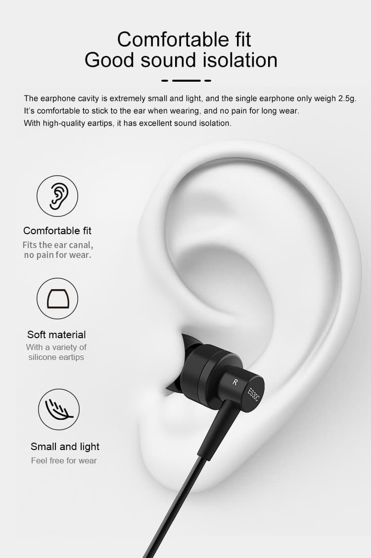 SoundMAGIC ES30C In-Ear headphones with microphone