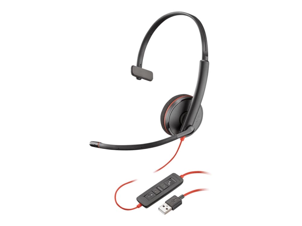 Poly - Plantronics Blackwire C3210 - 3200 Series - hodesett - on-ear - kablet - USB-A