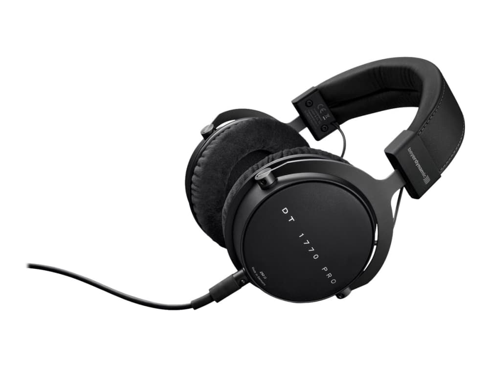 beyerdynamic DT 1770 PRO - Hodetelefoner - full størrelse - kablet - 3,5 mm jakk - svart