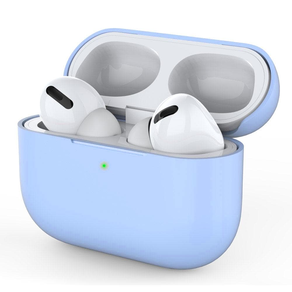 Silikonfodral Apple AirPods Pro – Ljusblå