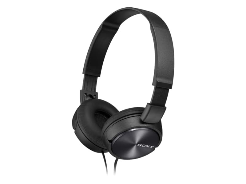 Sony MDR-ZX310, Hodetelefoner, Hodebånd, Musikk, Svart, 1,2 m, Koblet med ledninger (ikke trådløs)