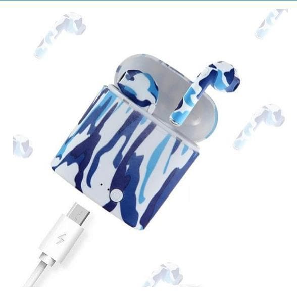 Mini-kamouflage Bluetooth trådlösa hörlurar