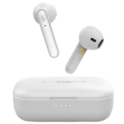 SiGN Freedom Pods, TWS Hodetelefoner - Hvit