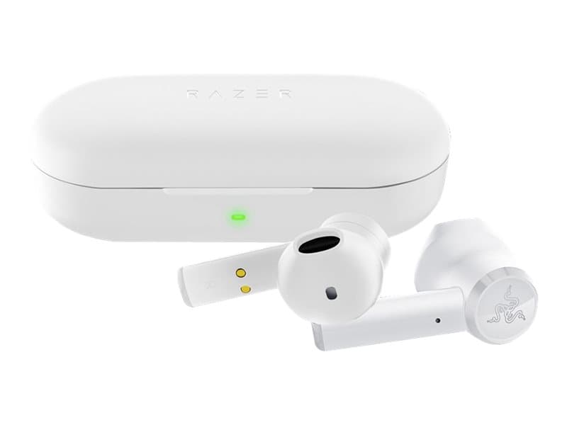 Razer Hammerhead True Wireless Earbuds - True wireless-hodetelefoner med mikrofon - i øret - Bluetooth - kvikksølv