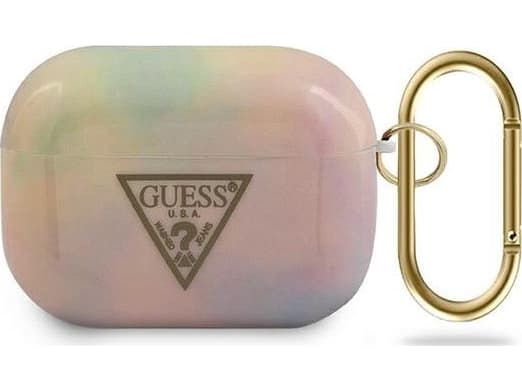 Veske Guess GUACAPTPUMCGG01 AirPods Pro Cover Rosa / Rosa Tie & Dye Collection