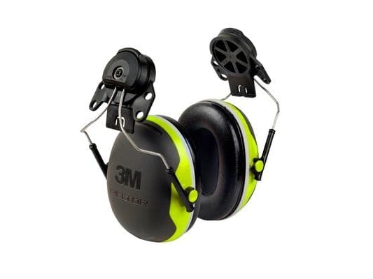 3M X4P3E, Hodebånd, Konstruksjon, Svart, Grønn, 25 dB, Trådløs