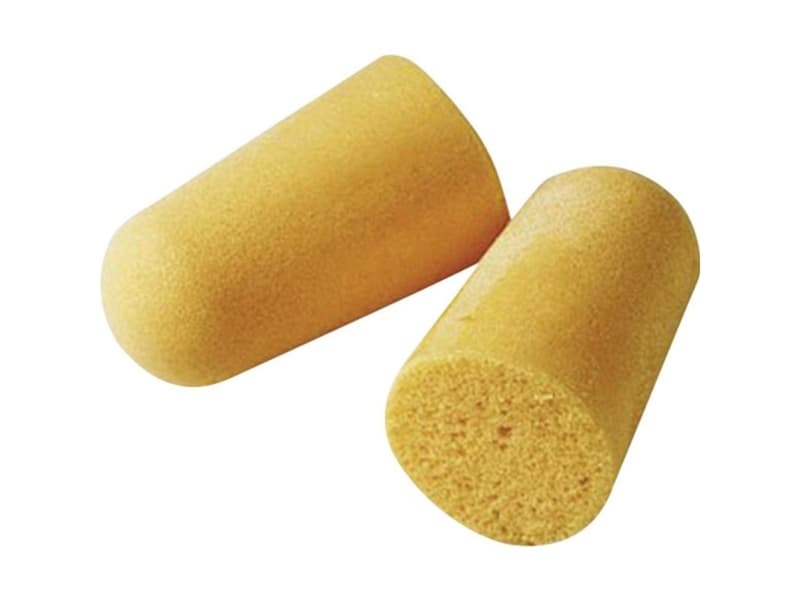 3M 1100, Disposable ear plug, Orange, Låda, 200 styck