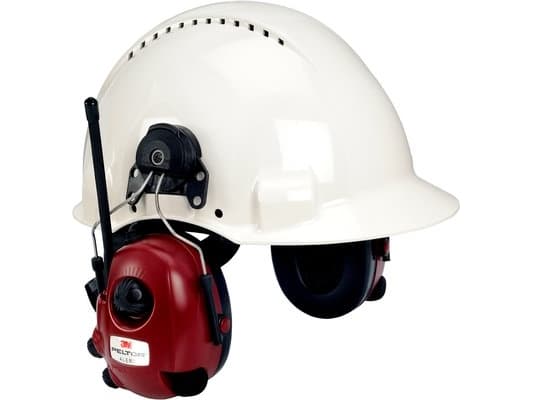 3M PELTOR Alert M2RX7P3E2-01, Hodebånd, Hjelm, Rød, 30 dB, Koblet med ledninger (ikke trådløs), Batteri, 70 timer