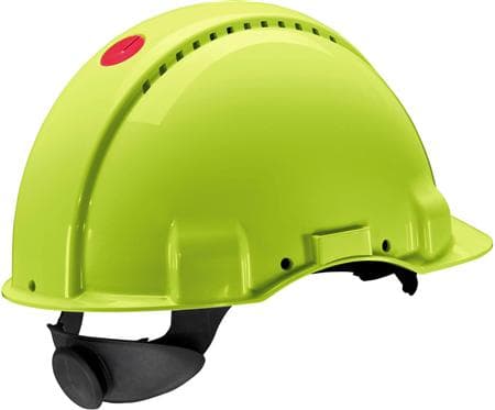 Sikkerhedshjelm HI-Viz 3M Peltor G3000 Uvicator - skrueindstilling. UV-stabiliseret ABS-plast