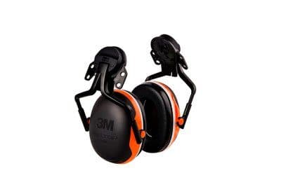 3M X4P5E-OR Cuffia antirumore passiva 1 pz., Vuxen, Manlig, Svart, Orange, 31 dB, 25 dB