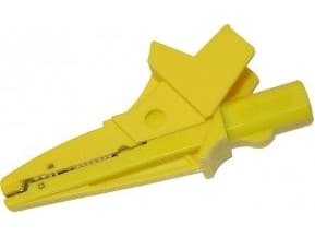 Sonel Crocodile clip K02 yellow (WAKROYE20K02)