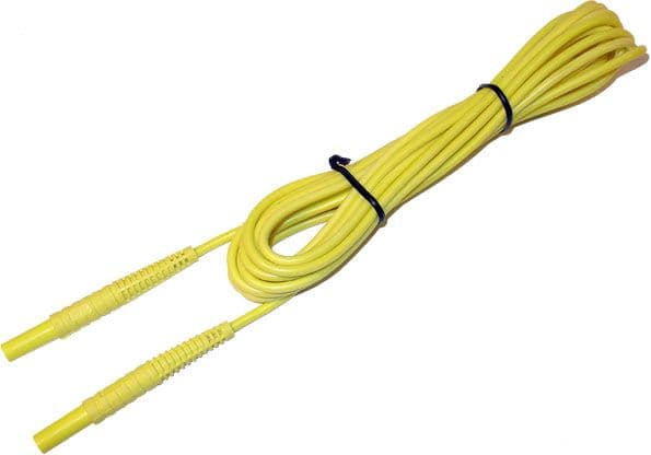 Sonel Test lead yellow banana plugs 10m (WAPRZ010YEBB)