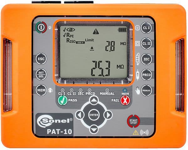 Sonel Safety Meter Electrical Equipment PAT-10 (WMPLPAT10)