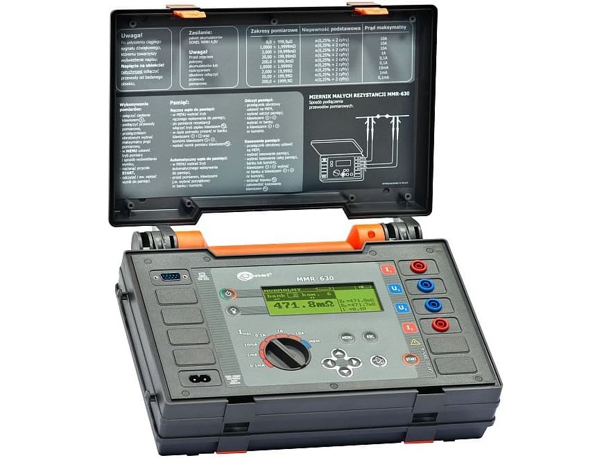 Sonel MMR-630 small resistance meter (WMPLMMR630)