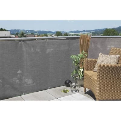 WINDHAGER Aeris screening skærm okkultation 85% - 0,9x5m - Titanium