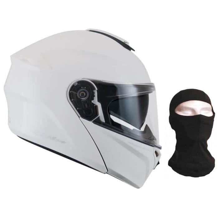 CGM modulær hjelm 508A Berlino + hætte - mand - hvid