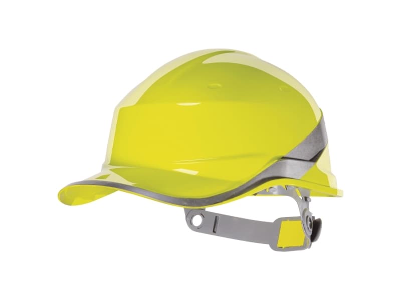 DELTA PLUS Diamond V ABS Yellow Construction Helmet (DIAM5JAFL)