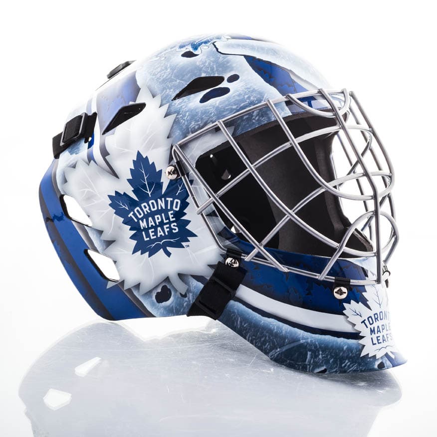 Franklin Sports Streethockeymask NHL Maple Leafs GFM1500