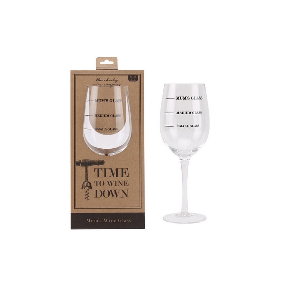 CGB Giftware Loft Mums Wine Glass