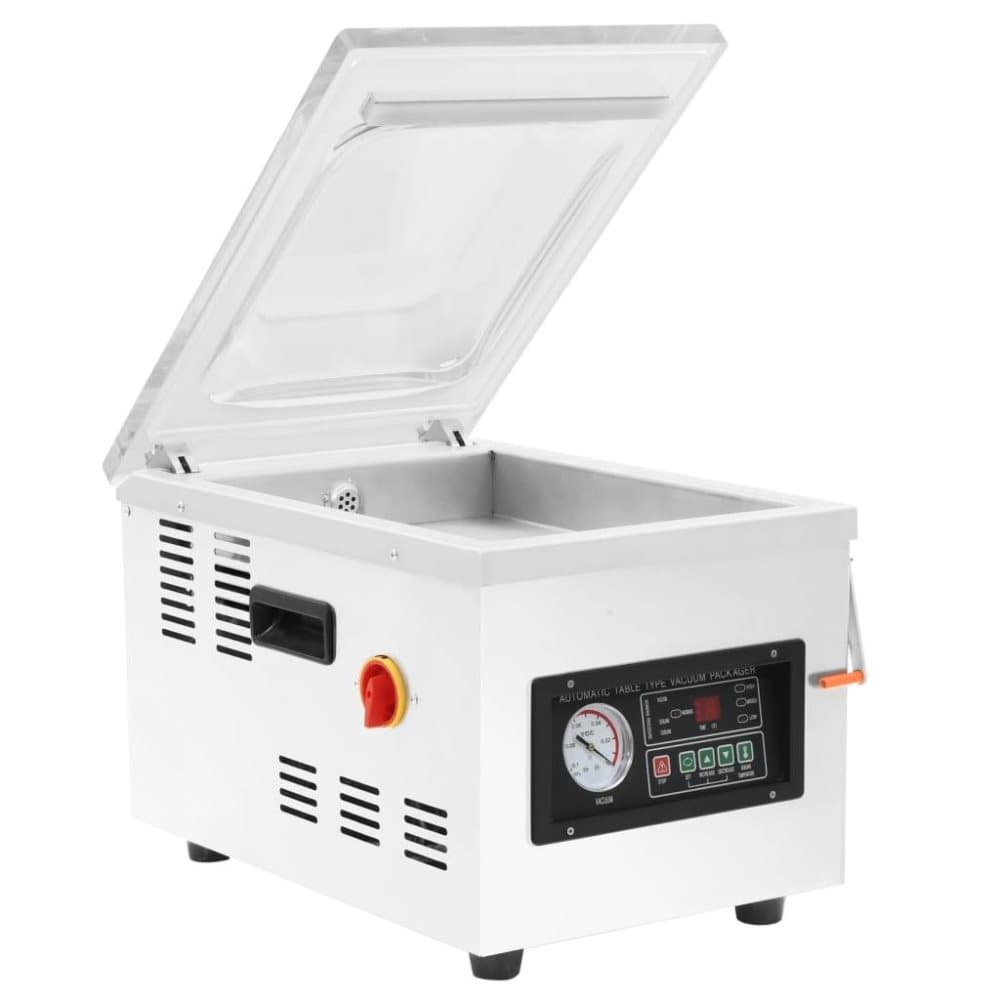 vidaXL Professionell vakuumförpackare 400 W rostfritt stål