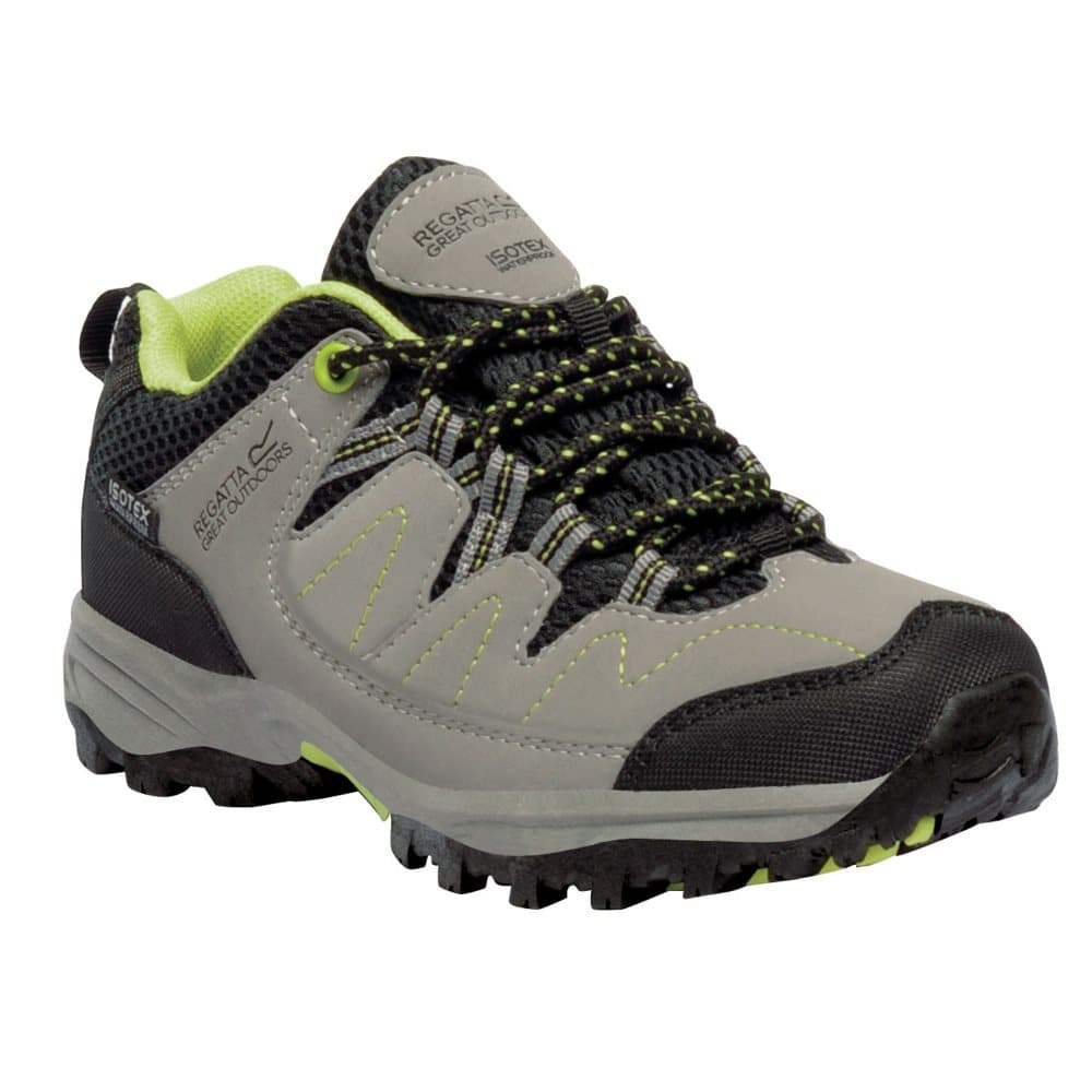 Regatta Great Outdoors Childrens/Kids Holscombe Lace Up Waterproof Trainer Walking Shoes
