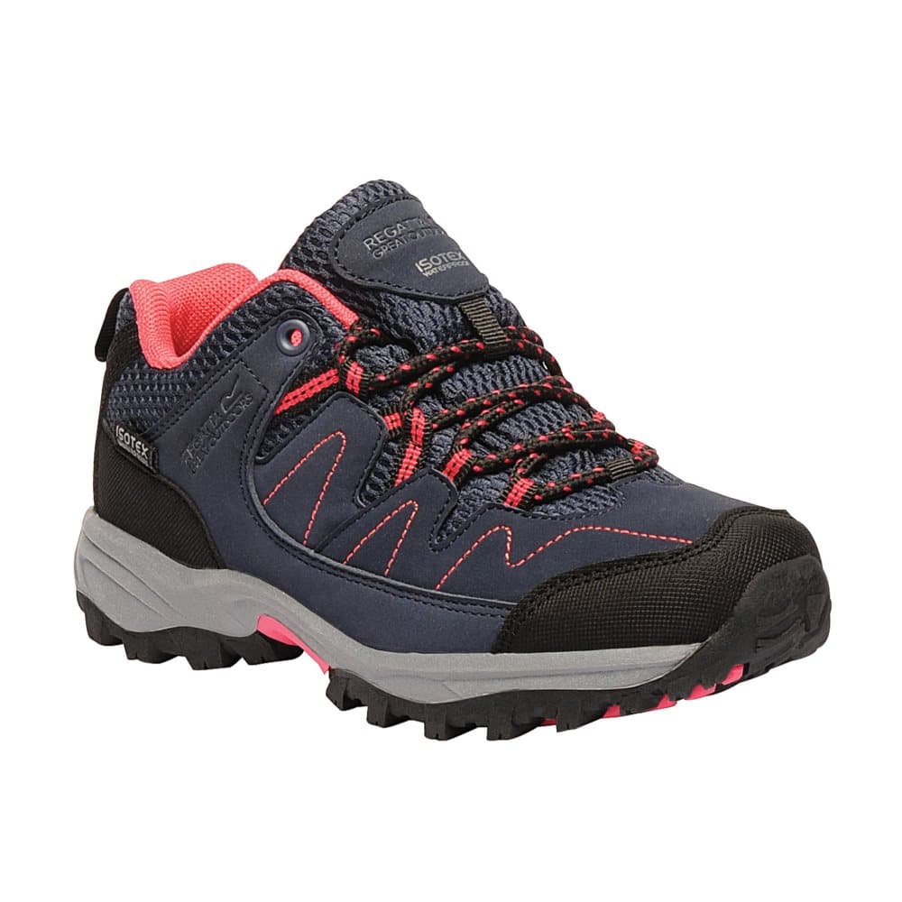 Regatta Great Outdoors Childrens/Kids Holscombe Lace Up Waterproof Trainer Walking Shoes