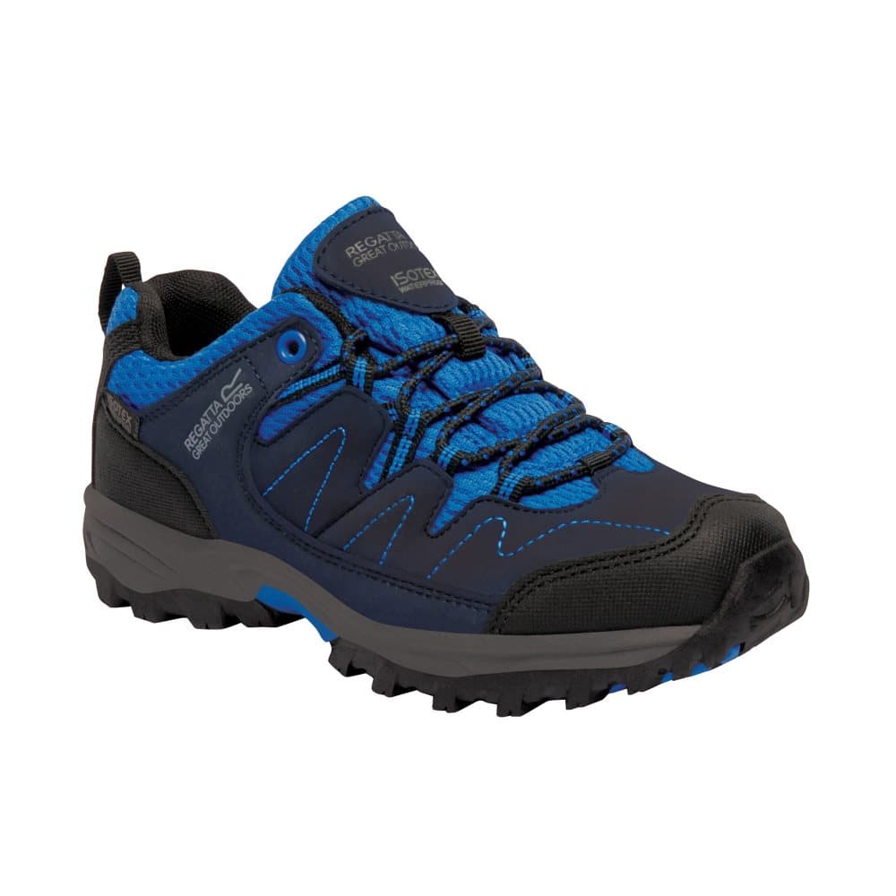 Regatta Great Outdoors Childrens/Kids Holscombe Lace Up Waterproof Trainer Walking Shoes