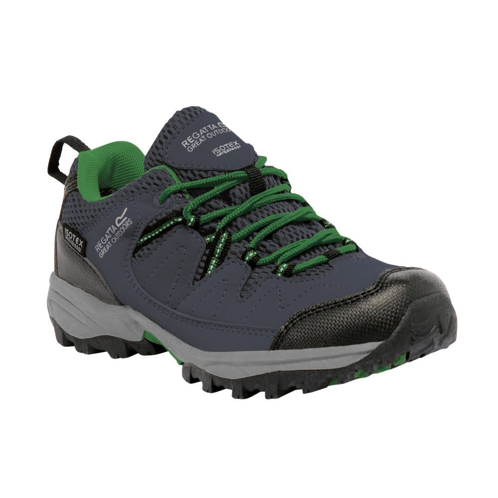 Regatta Great Outdoors Childrens/Kids Holscombe Lace Up Waterproof Trainer Walking Shoes