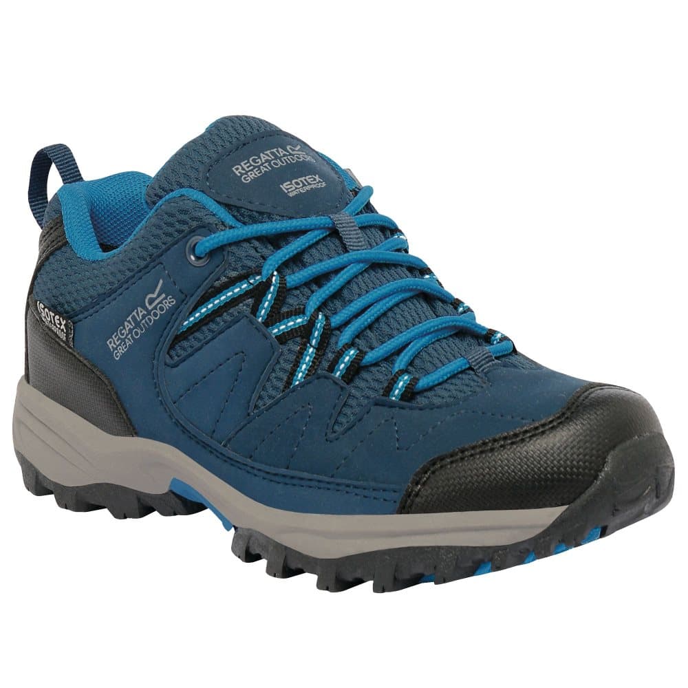 Regatta Great Outdoors Childrens/Kids Holscombe Lace Up Waterproof Trainer Walking Shoes