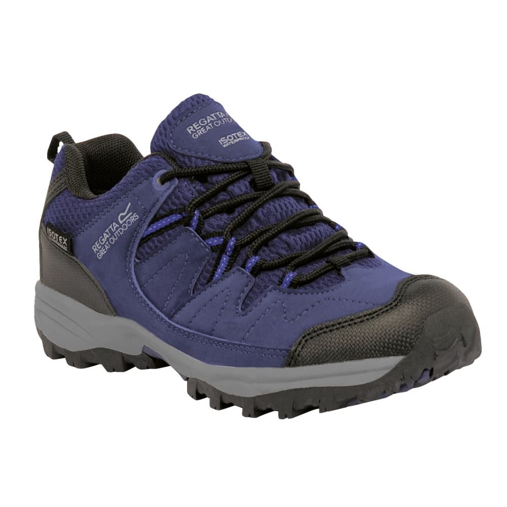 Regatta Great Outdoors Childrens/Kids Holscombe Lace Up Waterproof Trainer Walking Shoes