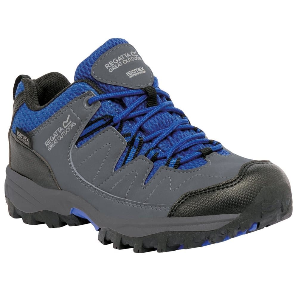 Regatta Great Outdoors Childrens/Kids Holscombe Lace Up Waterproof Trainer Walking Shoes
