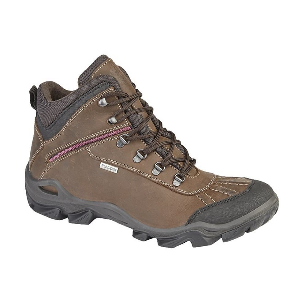 IMAC Womens/Ladies Waterproof Leather Hiking Boots