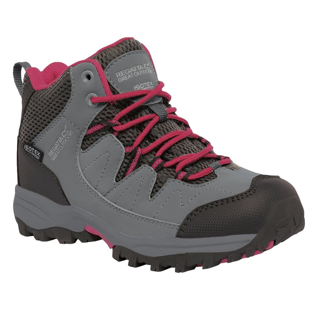 Regatta Great Outdoors Childrens/Kids Holcombe Mid Cut Waterproof Walking Boots