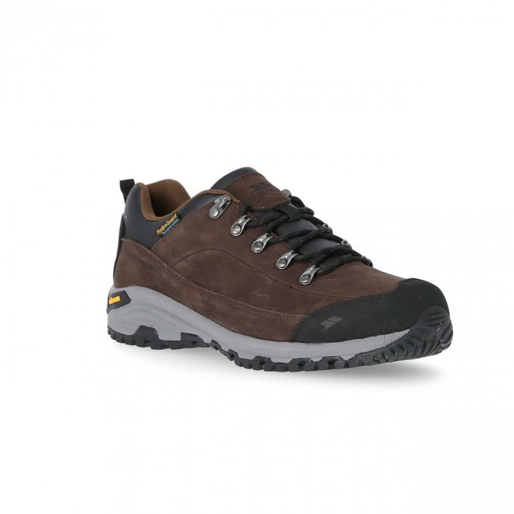 Trespass Mens Falark Vibram Leather Walking Shoe