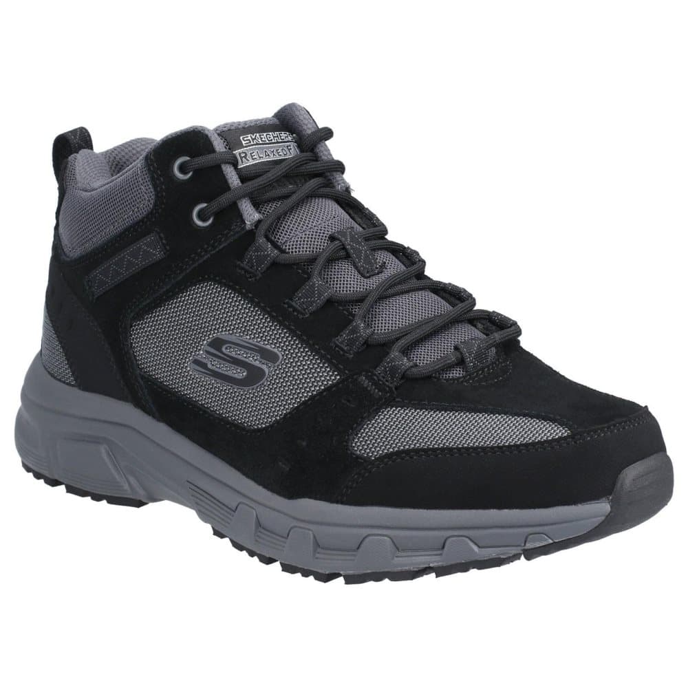 Skechers Oak Canyon-Ironhide Mens Leather Mid-Top Lace Up Outdoor Shoes