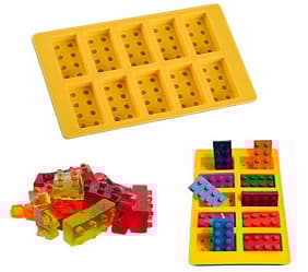 Klossar 10 Bitar Blocks Silikonform Form Sugarpaste Bakform Choklad