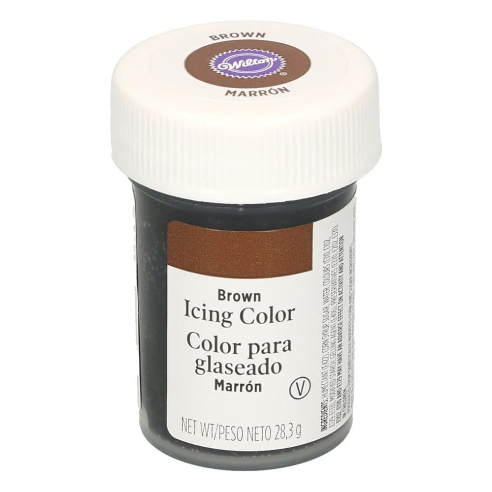 Wilton Brown Icing Color 28 g Pastafärg Livsmedelsfärg Brun Geléfärg 610-317