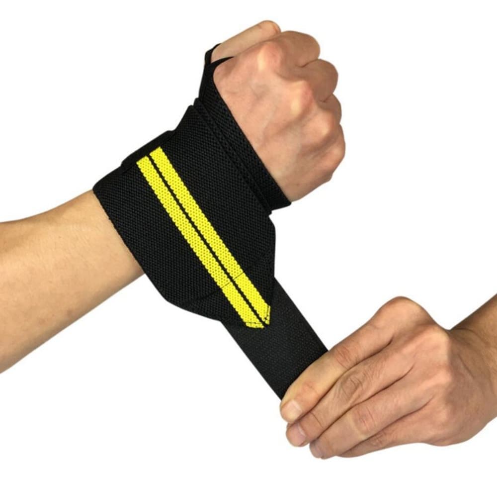 Gym Wrist Wraps - 2 Stripes