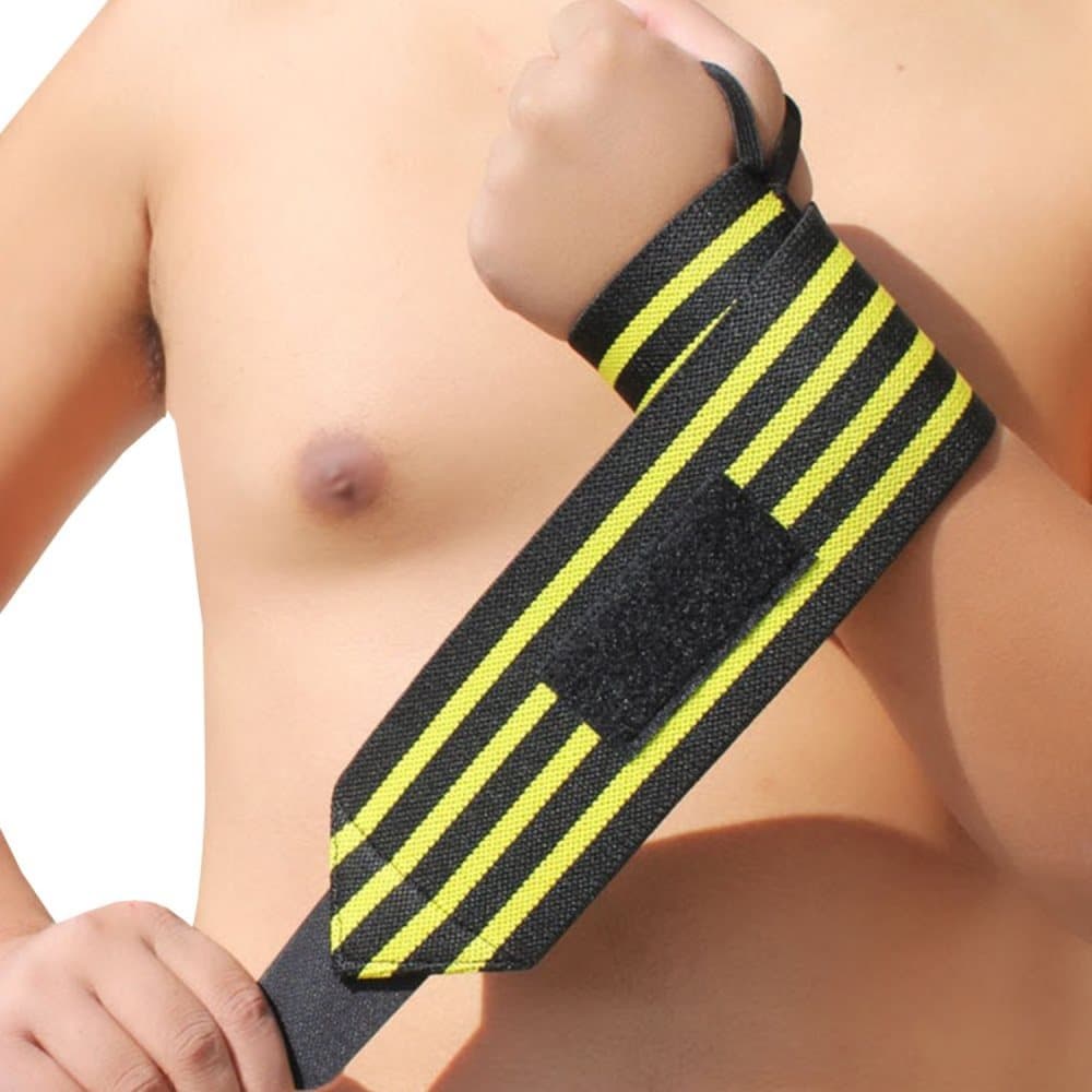 Gym Wrist Wraps - 4 Stripes