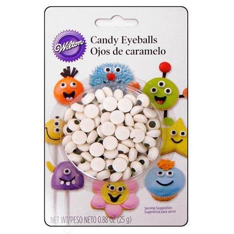 Wilton Candy Eyeballs 1cm, 56g