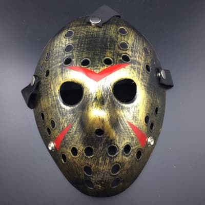 Jason - Fredagen den 13:e Hockeymask / Mask - Guld