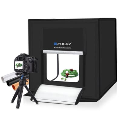 Ljustält / Fotobox - Proffstält till Fotografering - 40cm 2400LM