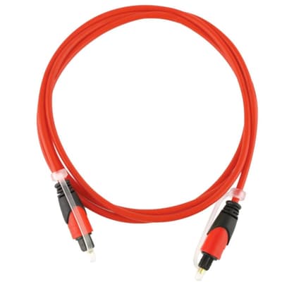 Guldpläterad Digital Optisk Ljudkabel / Toslink-kabel - 1m