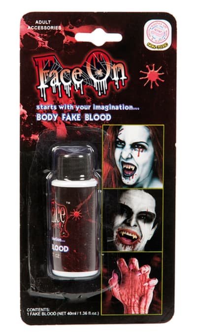 Fejkblod / Teaterblod - 31ml - Halloween & Maskerad
