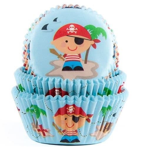 Muffinsformar Pirat 50 st - House of Marie